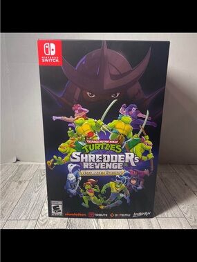 NEW TMNT SHREDDERS REVENGE ULTIMATE COLLECTORS EDITION LIMITED RUN GAMES SWITCH!